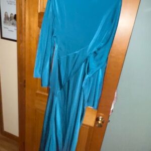 ASOS Teal Long Sleeve Dress